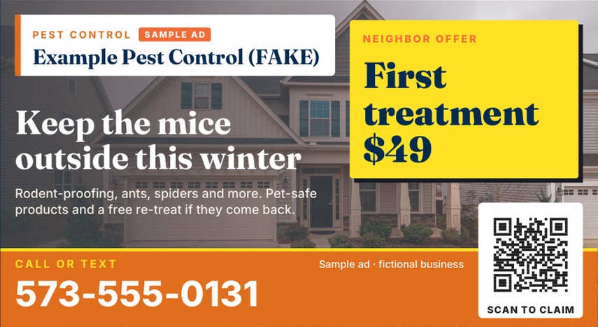 Sample ad close-up 7